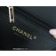 Chanel Mini Flap Bag with Top Handle AS2431 in Original Quality Lambskin Black 2022
