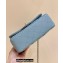 Chanel Mini Flap Bag with Top Handle AS2431 in Original Quality Lambskin Baby Blue 2022