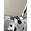 Balenciaga Hourglass Small Handbag Sprayed Polka Dots Printed Box White 2022