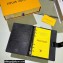 Louis Vuitton Medium Ring Agenda Cover Monogram Eclipse Canvas