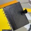 Louis Vuitton Medium Ring Agenda Cover Monogram Eclipse Canvas
