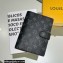 Louis Vuitton Medium Ring Agenda Cover Monogram Eclipse Canvas