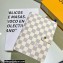Louis Vuitton Medium Ring Agenda Cover Damier Azur Canvas