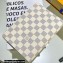 Louis Vuitton Medium Ring Agenda Cover Damier Azur Canvas
