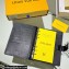 Louis Vuitton Medium Ring Agenda Cover EPI Leather Black R20202