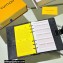 Louis Vuitton Medium Ring Agenda Cover EPI Leather Black R20202
