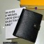 Louis Vuitton Medium Ring Agenda Cover EPI Leather Black R20202