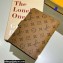 Louis Vuitton Medium Ring Agenda Cover Monogram Reverse Canvas