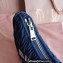 Miu Miu Matelassé denim shoulder bag 5BH211 Blue