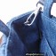 Miu Miu Matelassé denim handbag 5BA220 Blue