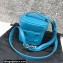 Ceine SMALL BOX cuir triomphe bag in Smooth Calfskin Blue 2022