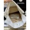Chanel Shiny Calfskin CHANEL 22 Large Handbag AS3262 in Original Quality White/Gold 2022