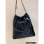 Chanel Shiny Calfskin CHANEL 22 Large Handbag AS3262 in Original Quality Black/Gold 2022
