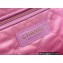 Chanel Shiny Calfskin CHANEL 22 Medium Handbag AS3261 in Original Quality Pink 2022