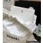 Chanel Shiny Calfskin CHANEL 22 Medium Handbag AS3261 in Original Quality White/Black 2022