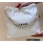 Chanel Shiny Calfskin CHANEL 22 Small Handbag AS3260 in Original Quality White/Black 2022