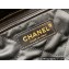 Chanel Shiny Calfskin CHANEL 22 Backpack Bag AS3313 in Original Quality Black/Gold 2022