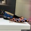 Dior J'Adior Slingback Ballerina Flats in Blue Multicolor Mizza Cotton Embroidery 2022