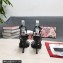 Dolce & Gabbana Heel 10.5cm Nappa leather sandals with DG logo Black 2022
