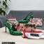 Dolce & Gabbana Heel 10.5cm Studs and Crystals leather Slingbacks Green 2022