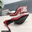 Dolce & Gabbana Heel 10.5cm Studs and Crystals leather Slingbacks Red 2022