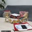 Dolce & Gabbana Heel 9.5cm Nappa leather Crystals sandals with baroque DG logo Gold 2022