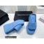 Alexander Wang Heel 10 Platform 6cm Taji Slide Sandals In Lycra Blue 2022