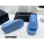 Alexander Wang Heel 10 Platform 6cm Taji Slide Sandals In Lycra Blue 2022