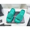 Alexander Wang Heel 10 Platform 6cm Taji Slide Sandals In Lycra Turquoise Green 2022