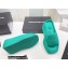 Alexander Wang Heel 10 Platform 6cm Taji Slide Sandals In Lycra Turquoise Green 2022