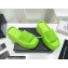 Alexander Wang Heel 10 Platform 6cm Taji Slide Sandals In Lycra Green 2022