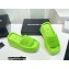 Alexander Wang Heel 10 Platform 6cm Taji Slide Sandals In Lycra Green 2022