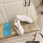 Prada Foam Rubber Mules White 2022