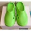 Prada Foam Rubber Mules Green 2022