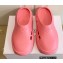 Prada Foam Rubber Mules Pink 2022