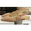Dior J'Adior Slingback Ballerina Flats in Cotton Embroidery with Thread and Strass Nude Pink 2022