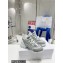 Dior D-Connect Sneakers Laminated Mesh Silver 2022
