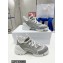 Dior D-Connect Sneakers Laminated Mesh Silver 2022