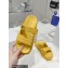 Dior Lambskin DiorAct Slides Yellow 2022