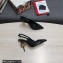 Dolce & Gabbana DG logo Heel 10.5cm leather Slingbacks Black 2022