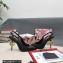 Dolce & Gabbana DG logo Heel 10.5cm leather Slingbacks Black 2022