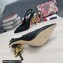 Dolce & Gabbana DG logo Heel 10.5cm leather Slingbacks Black 2022