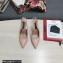 Dolce & Gabbana DG logo Heel 10.5cm leather Slingbacks Pink 2022