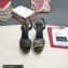 Dolce & Gabbana Heel 15cm platform 5cm Camouflage Patchwork denim sandals Green 2022