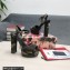 Dolce & Gabbana Heel 15cm platform 5cm Camouflage Patchwork denim sandals Green 2022