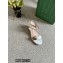 Gucci Platform 10cm Leather Espadrilles sandal White with Double G 2022