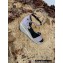 Valentino Grainy Calfskin Double Rockstud Wedge Espadrilles Sandals Nude Pink