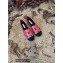 Chanel Printed Lambskin Espadrilles G38628 Dark Pink 2022