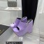 Versace Heel 16cm Platform 6.5cm Triplatform Mules Leather Lilac 2022