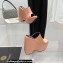 Versace Heel 16cm Platform 6.5cm Triplatform Mules Satin Nude Pink 2022